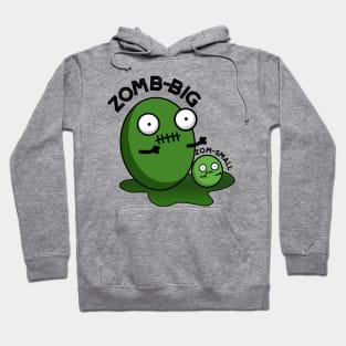 Zom-big Zom-small Cute Halloween Zombie Pun Hoodie